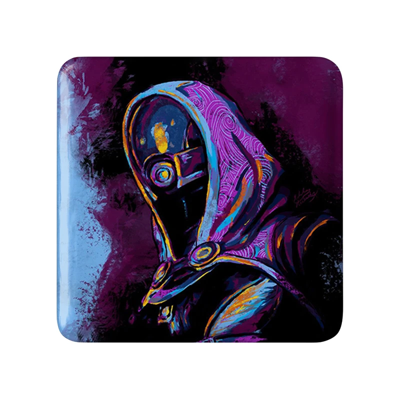 پیکسل خندالو طرح بازی مس افکت (Mass Effect) مدل مربعی کد 31542