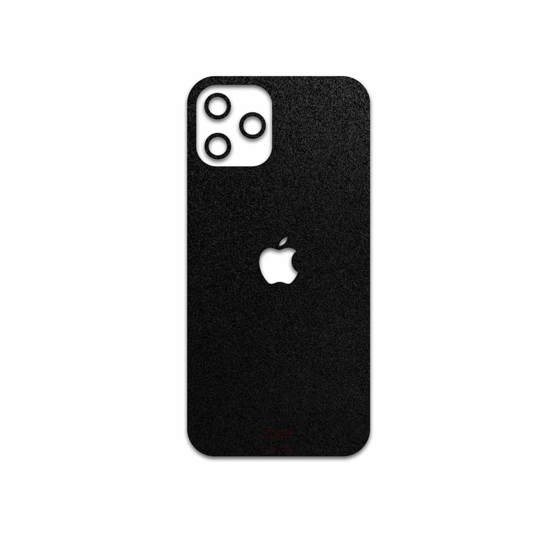 برچسب پوششی ماهوت مدل Black-Suede مناسب برای گوشی موبایل اپل iPhone 12 Pro