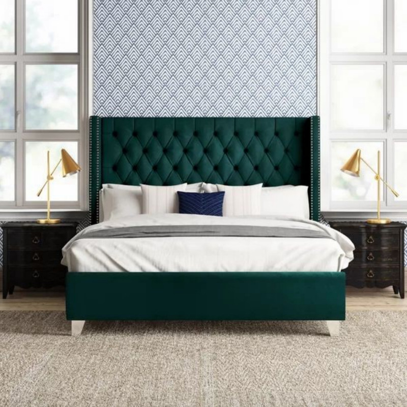 تخت خواب دونفره مدل پاردیس سایز 160×200 سانتی متر