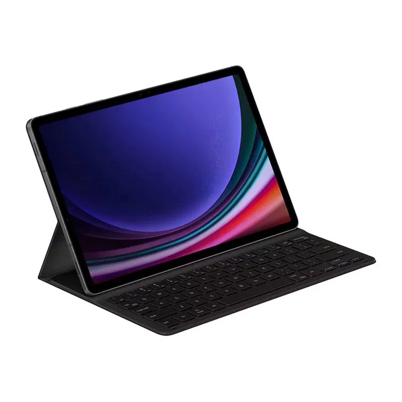 کیف کلاسوری کیبورد دار سامسونگ مدل Book Cover EF-DX715 مناسب برای تبلت سامسونگ Galaxy Tab S9 / S9 5G / S9 FE / S9 FE 5G