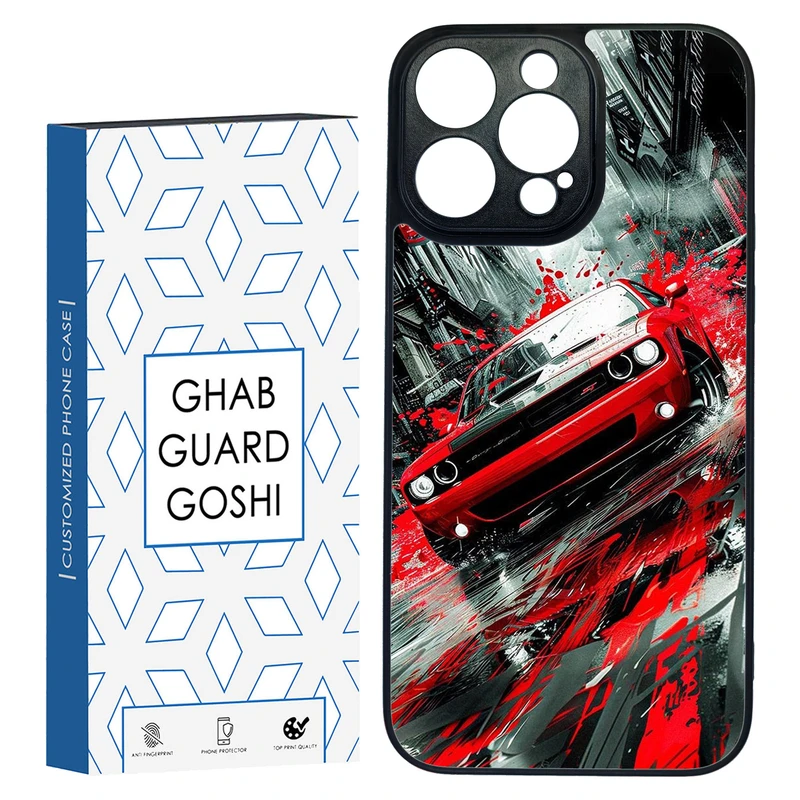 کاور قاب گارد گوشی طرح ماشین کد TPU-091 مناسب برای گوشی موبایل اپل Iphone 14 PRO MAX