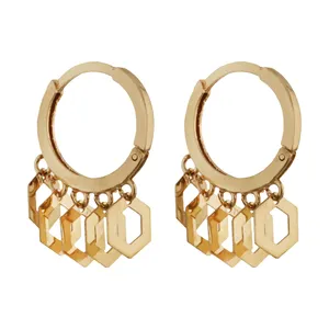 گوشواره طلا 18 عیار زنانه میو گلد مدل MIO-GD911