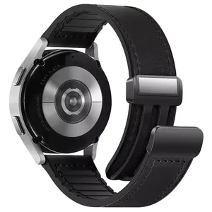 Ultimate Shield Sic Leather MG TW strap suitable for Mibro Lite 2 Size 22mm smartwatch