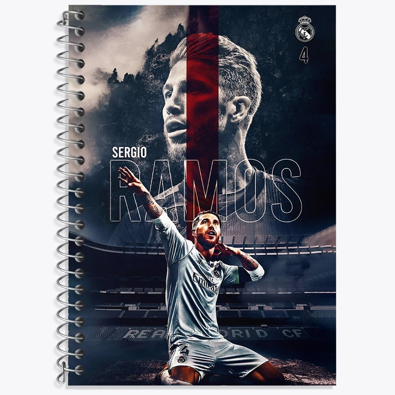 دفتر نت موسیقی 50 برگ خندالو طرح سرخیو راموس کد N2800