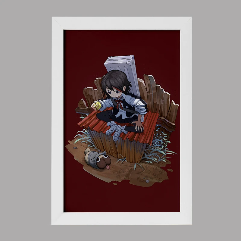 تابلو خندالو مدل ریوکو انیمه کیل لا کیل کد 32364