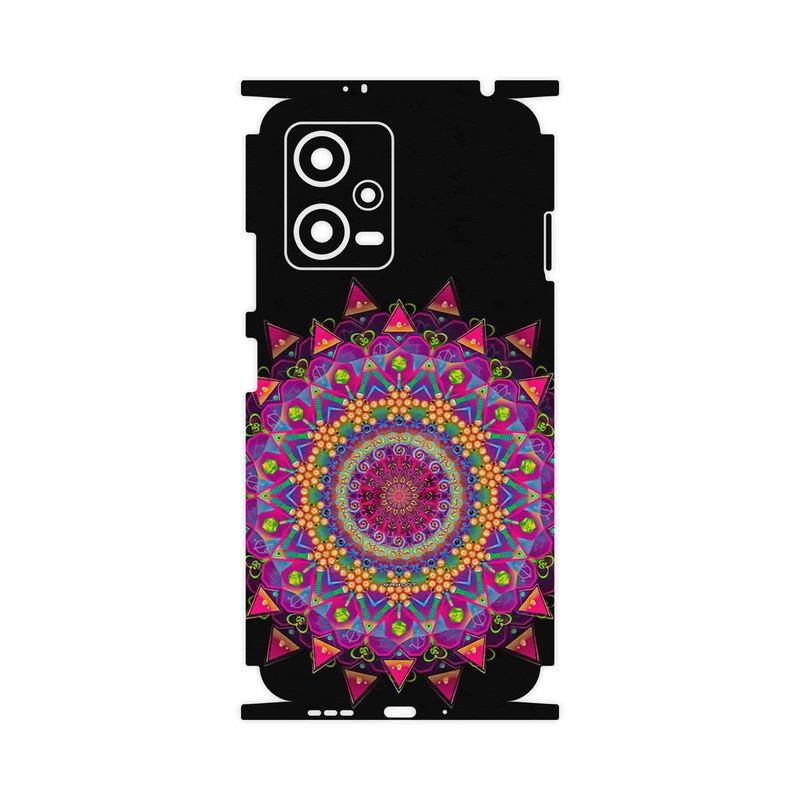 برچسب پوششی ماهوت مدل Mandala Design 5-FullSkin مناسب برای گوشی موبایل شیائومی Redmi Note 12 5G