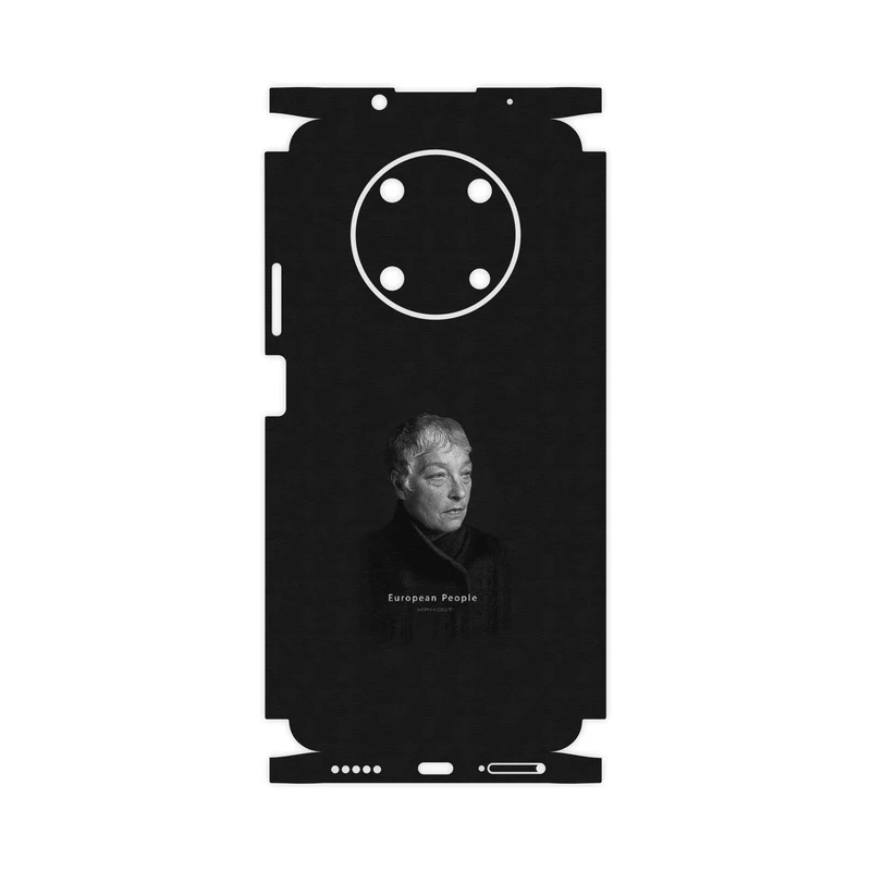 برچسب پوششی ماهوت مدل Portrait of a European Woman-FullSkin مناسب برای گوشی موبایل هوآوی Nova Y90