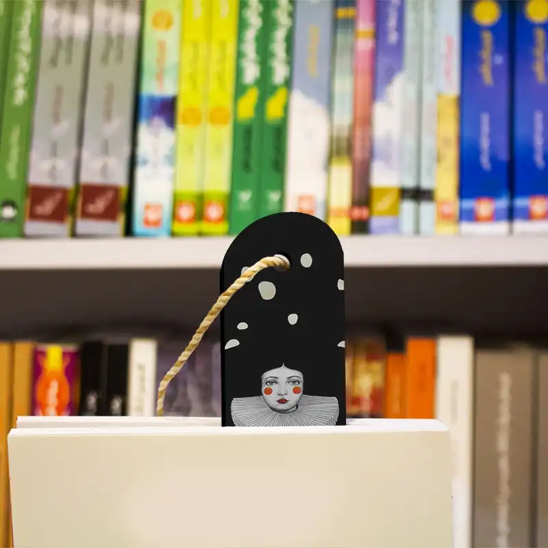 نشانگر کتاب ترمه طراحان ایده مدل عروسک خیمه شب بازی کد cfp1323