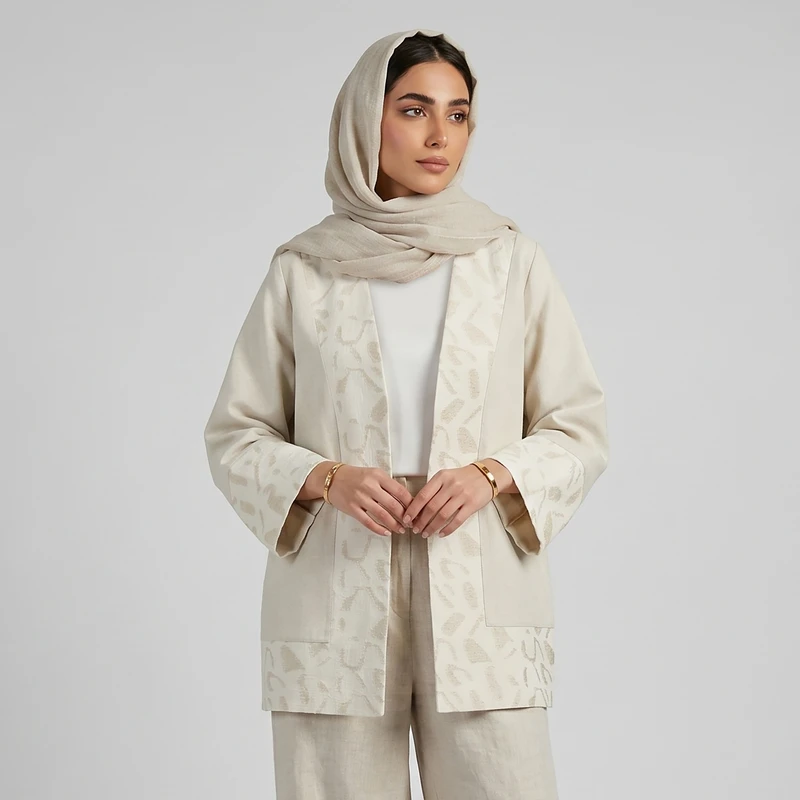 مانتو جلوباز زیر باسن زنانه زاگرس پوش مدل 112228037