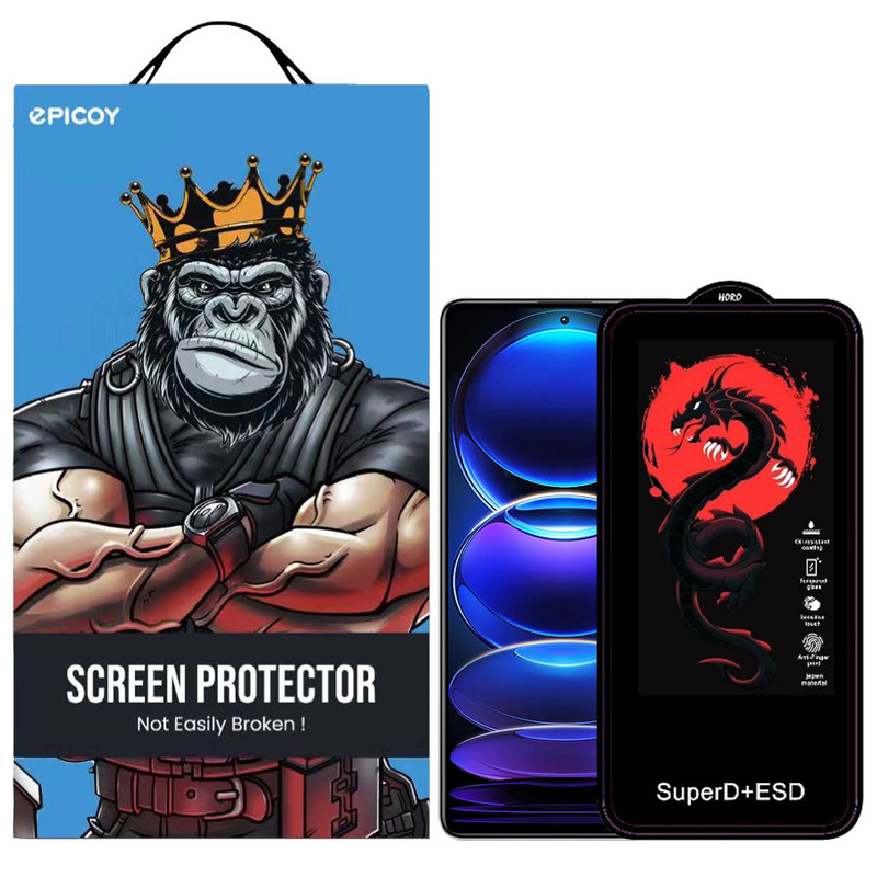 محافظ صفحه نمایش اپیکوی مدل Dragon ESD مناسب برای گوشی موبایل شیائومی Redmi Note 12 Pro Plus / Note 12 Turbo / Note 12 Pro / Note 12 5G / Note 12 4G / Note 12 (China)