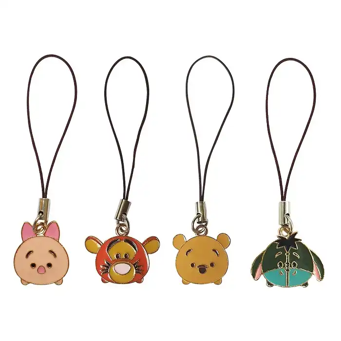 آویز نگهدارنده فلش مموری مدل پو و دوستانش بسته چهار عددی