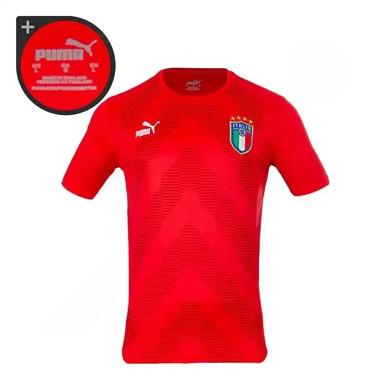 ست تی شرت و شلوارک ورزشی مردانه مدل فوتبال هواداری ایتالیا NK-6443