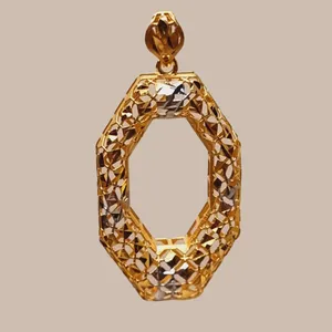 آویز گردنبند طلا 18 عیار زنانه گالری یارطلا مدل سه بعدی کد PL3D14