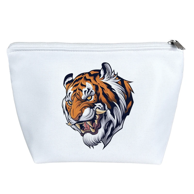 کیف لوازم آرایش دخترانه خندالو مدل پرتره ببر کد 6279