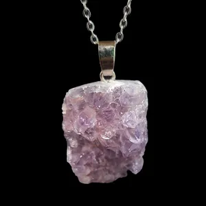گردنبند دخترانه مدل آمیتیست کد 5-15
