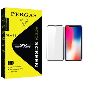 Waily Nice Pergas Glass Screen Protector For Apple آیفون X / XS