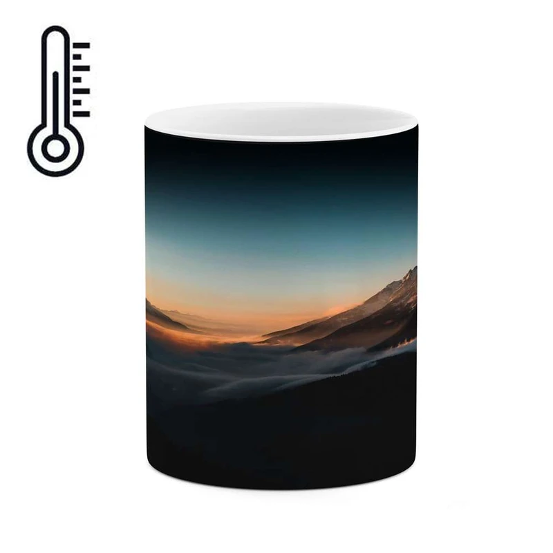 ماگ حرارتی کاکتی مدل منظره کد mgh16258