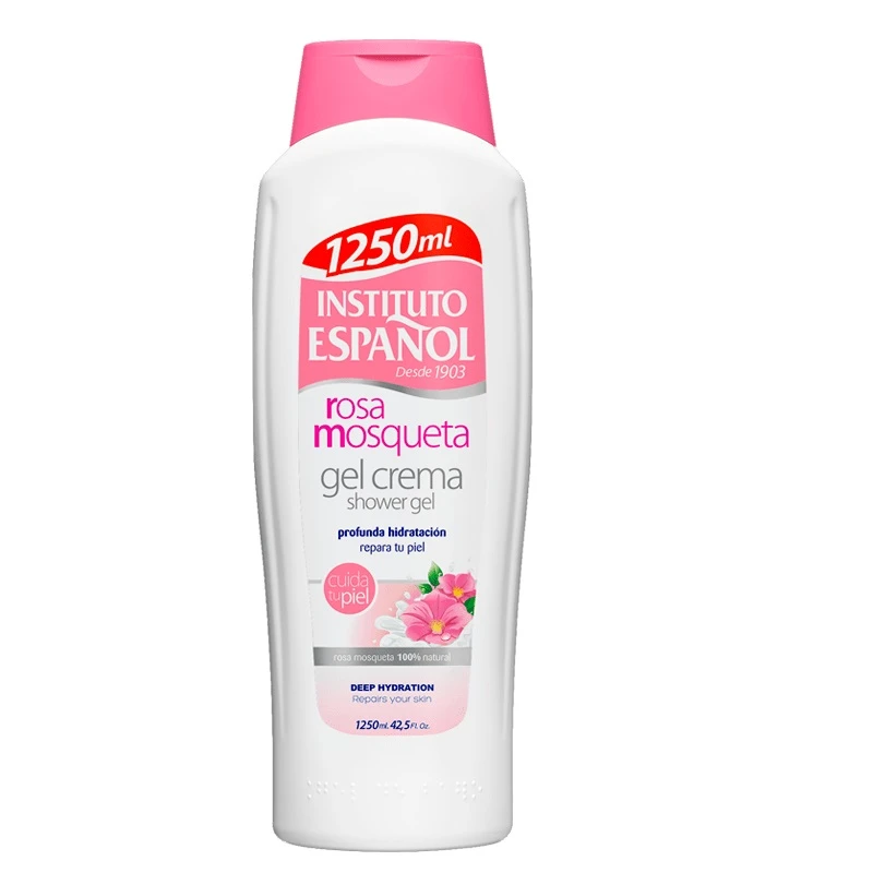 شامپو بدن انستیتو اسپانول مدل گل رز حجم 1250 میلی لیتر