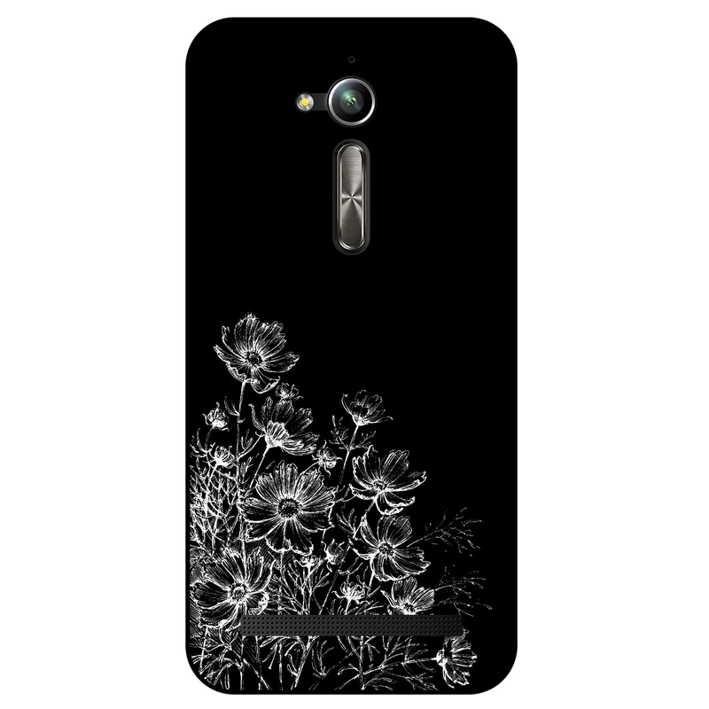 کاور مگافون طرح گل مدل 7274 مناسب برای گوشی موبایل ایسوس Zenfone Go / ZB500KL   