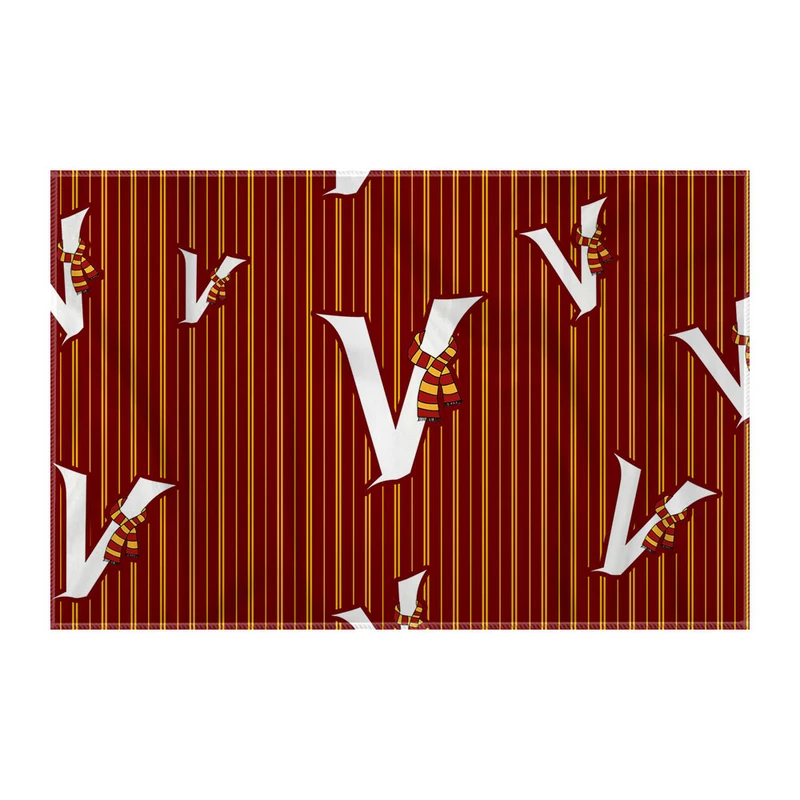 کاغذ کادو ترمه طراحان ایده مدل حرف V هری پاتر کد cfp3051