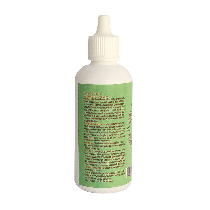 روغن تقویت کننده مو ریش و سبیل مرهم یاب مدل آمله حجم 80 میلی لیتر روغن تقویت کننده مو ریش و سبیل مرهم یاب مدل آمله حجم 80 میلی لیتر