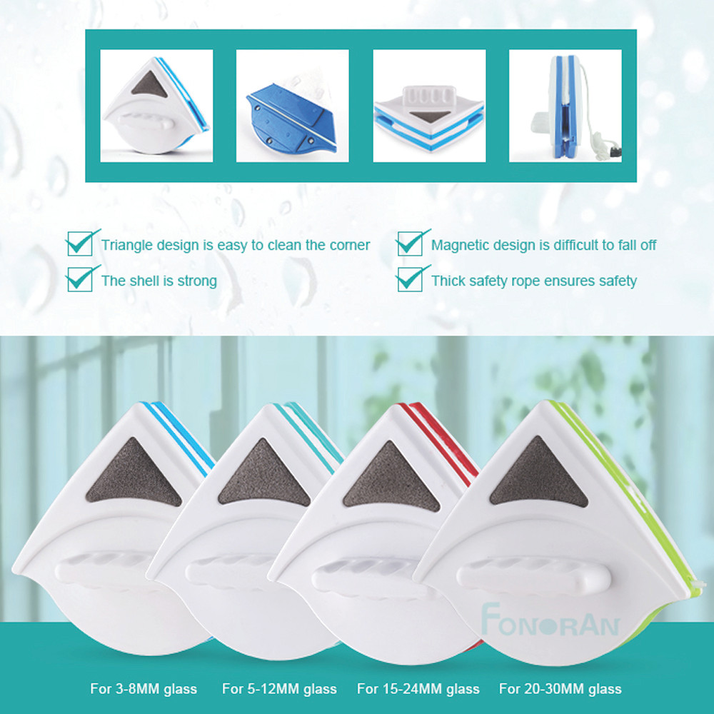 پاک کننده مغناطیسی شیشه مدل تک جداره VK