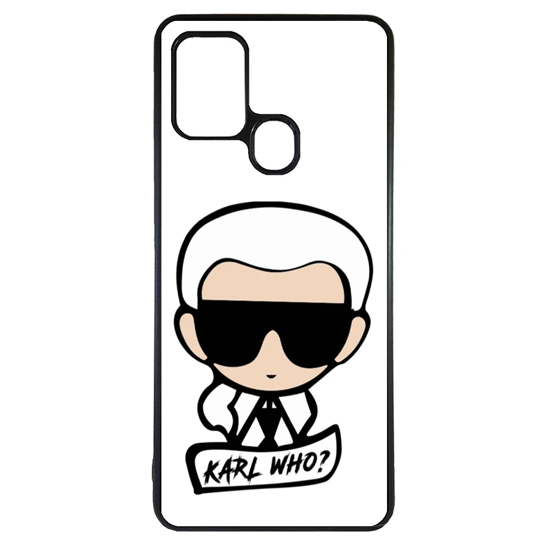 کاور طرح کارل لاگرفیلد مناسب برای گوشی موبایل سامسونگ galaxy a21s