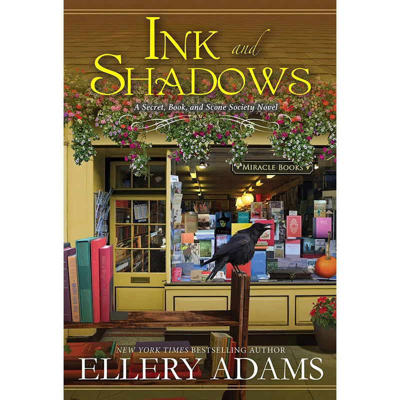 کتاب Ink and Shadows اثر Ellery Adams انتشارات Kensington Cozies