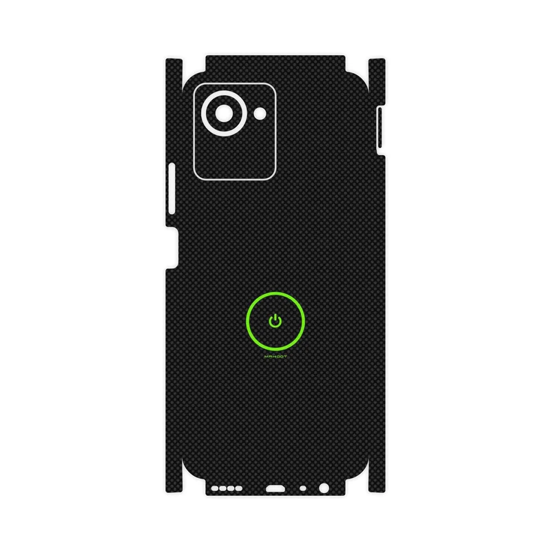 برچسب پوششی ماهوت مدل Minimal Power Button-FullSkin مناسب برای گوشی موبایل ریلمی C30s