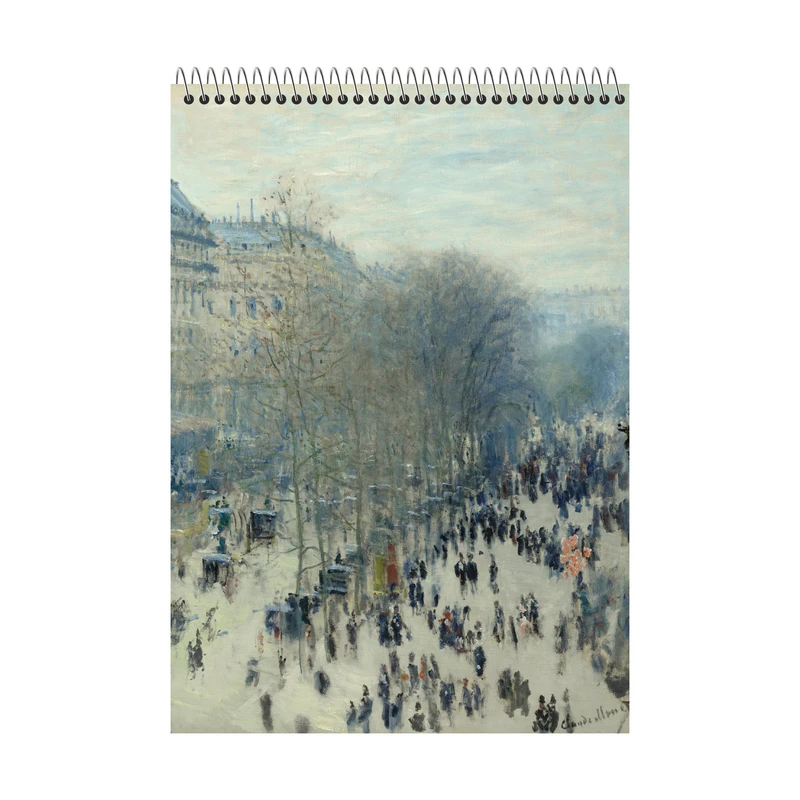 دفتر طراحی 50 برگ طرح کلود مونه