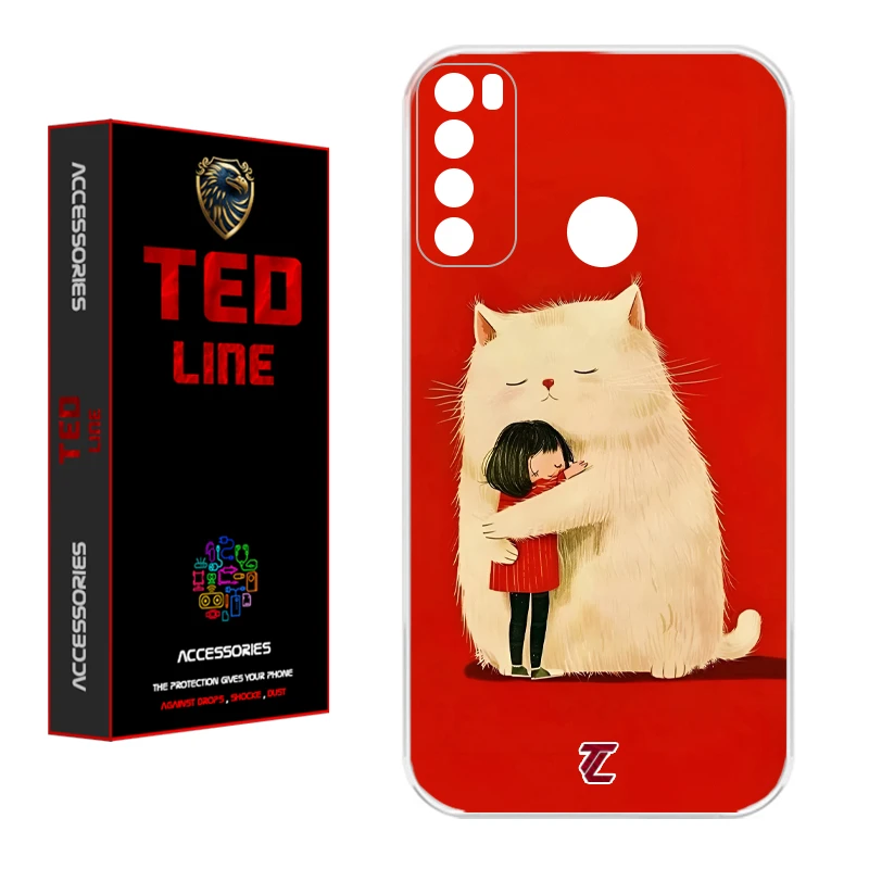 کاور تدلاین طرح گربه کد 1170 مناسب برای گوشی موبایل شیائومی Redmi Note 8
