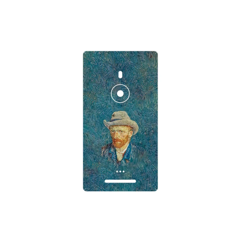 برچسب پوششی ماهوت مدل Self portrait with a gray felt hat مناسب برای گوشی موبایل نوکیا Lumia 925