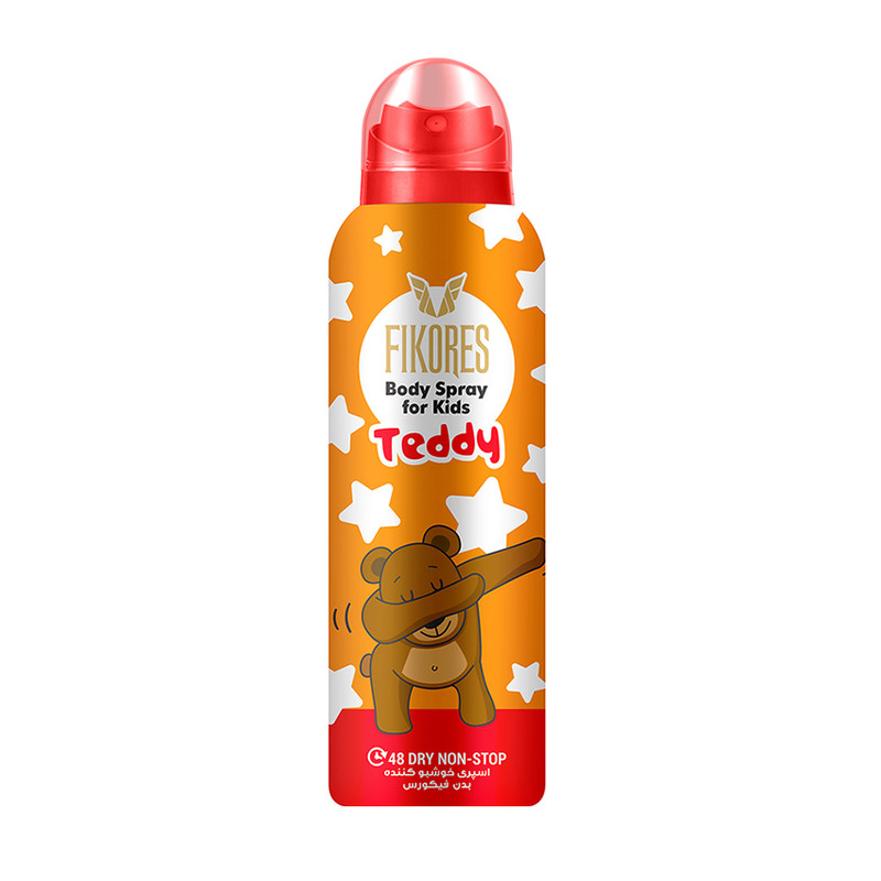 اسپری بدن کودک فیکورس مدل Teddy حجم 120 میلی لیتر اسپری بدن کودک فیکورس مدل Teddy حجم 120 میلی لیتر
