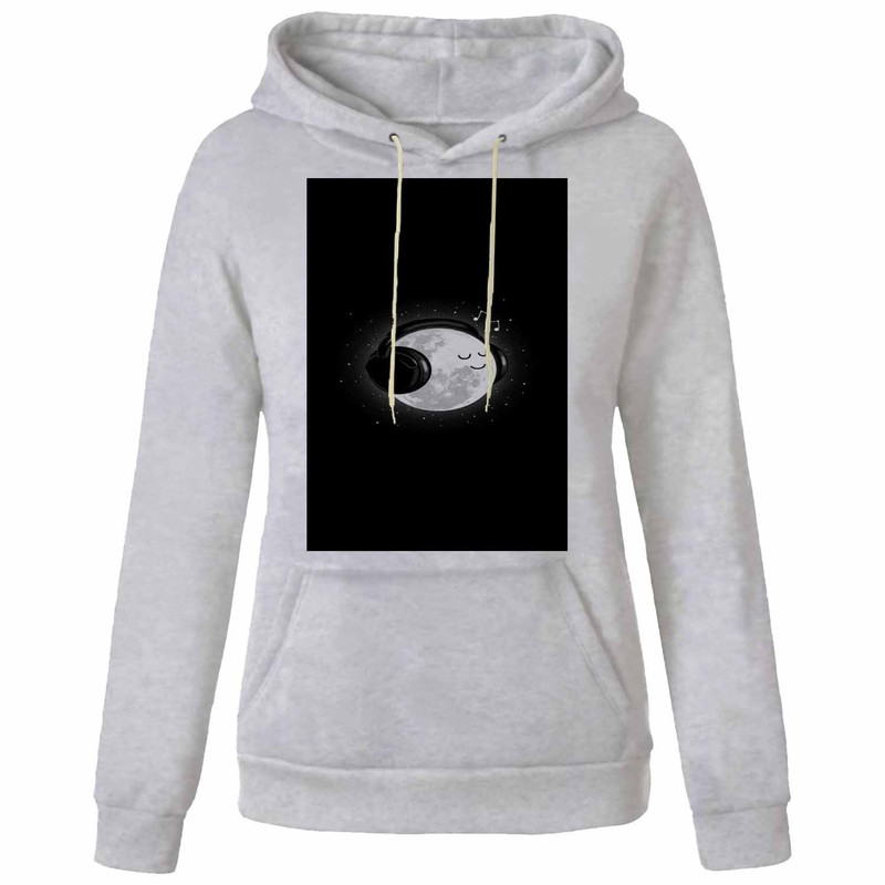 هودی زنانه مدل ماه کد AA23