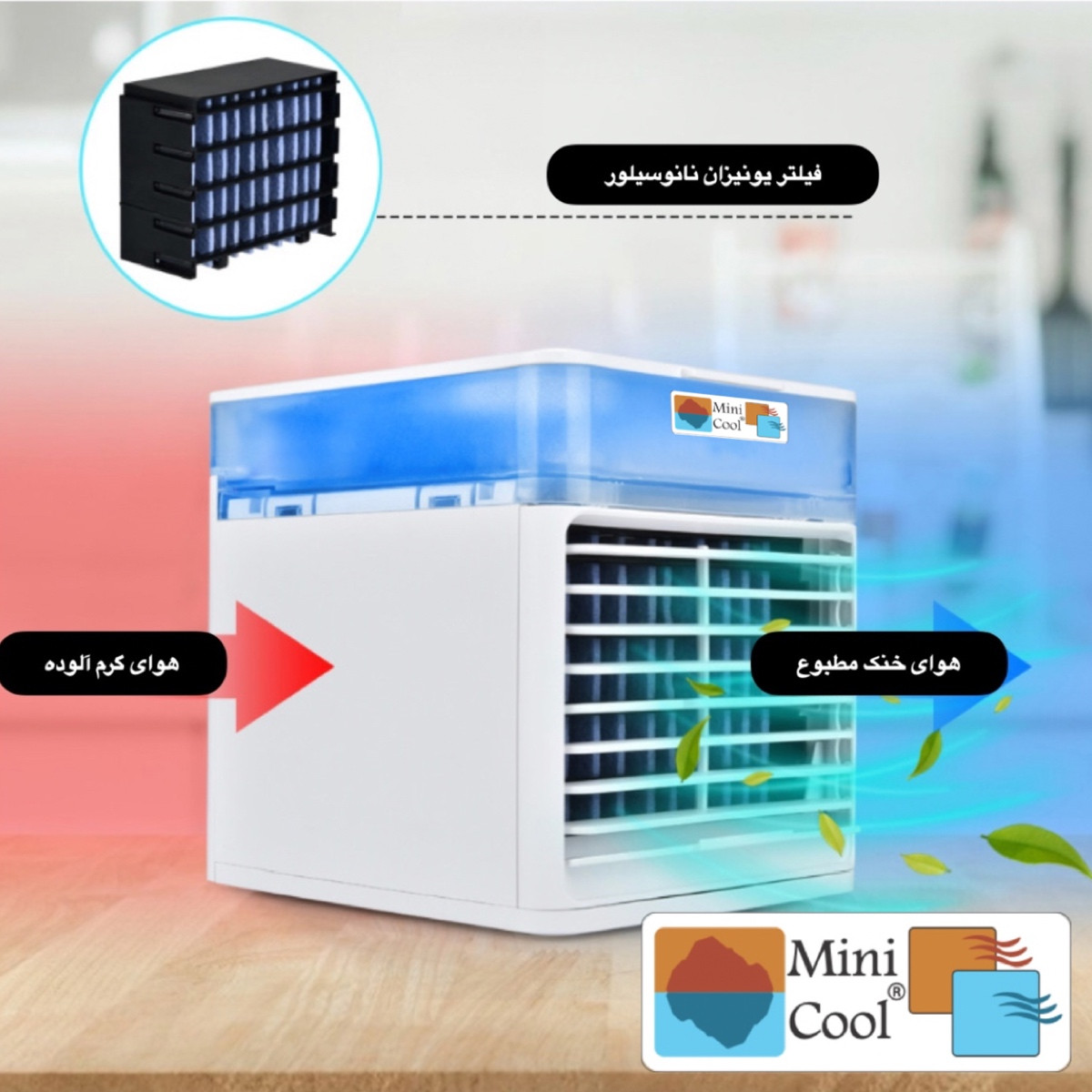 پنکه رومیزی مدل Mini Cool 3M Ultra پنکه رومیزی مدل Mini Cool 3M Ultra