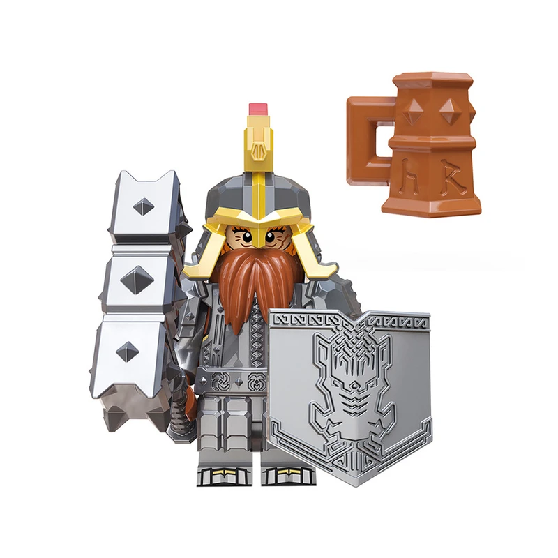 ساختنی برانت طرح سرباز تبردار دورف ارباب حلقه ها