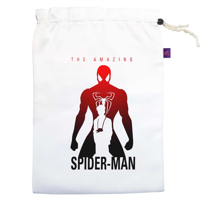 کیسه نان و سبزی ترمه طراحان ایده مدل spider man کد cfp1365 L