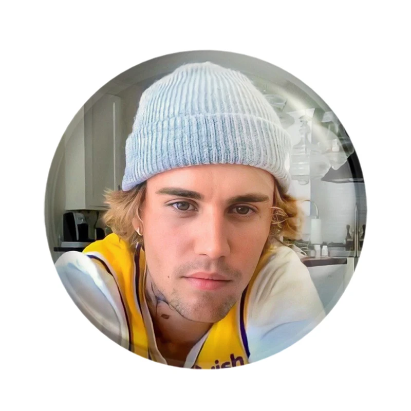 مگنت خندالو مدل جاستین بیبر Justin Bieber  کد 19023