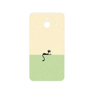 MAHOOT Minimal Internet Cat Icon Cover Sticker for Microsoft Lumia 640 XL