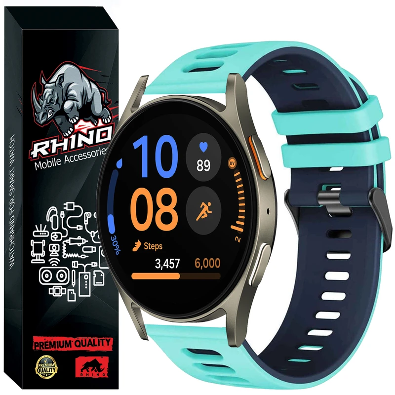 بند راینو مدل Silic-2C مناسب برای ساعت هوشمند سامسونگ Galaxy Watch FE