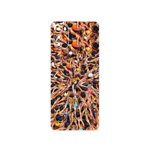 MAHOOT Indian Celebration Cover Sticker for Motorola Moto E32s