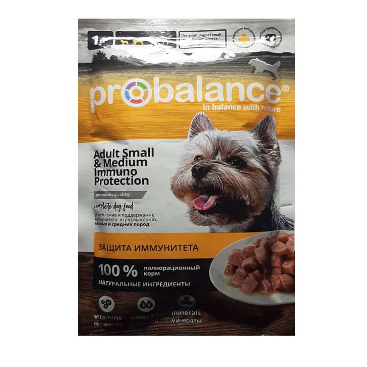 غذای پوچ سگ پروبالانس مدل پریمیوم وزن 85 گرم