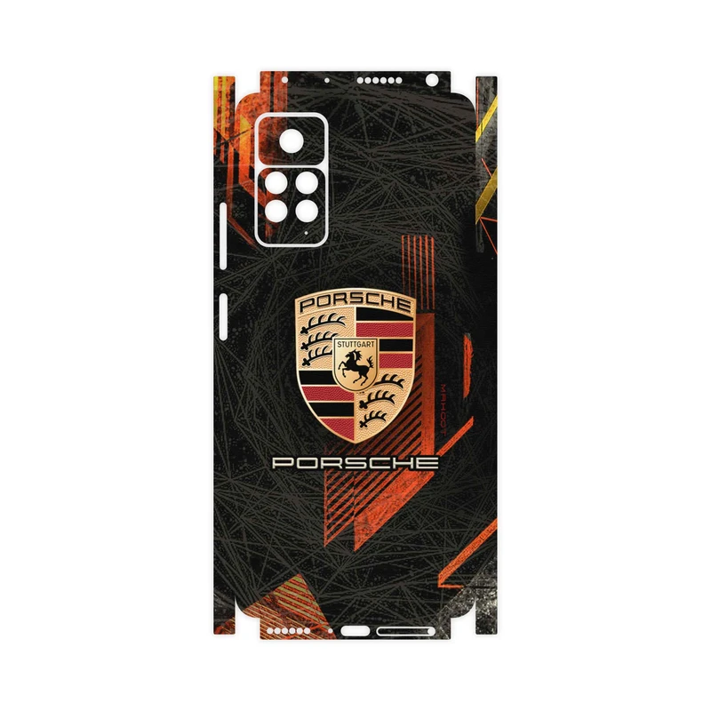 برچسب پوششی ماهوت مدل Porsche-Logo-FullSkin مناسب برای گوشی موبایل شیائومی Redmi Note 11 Pro
