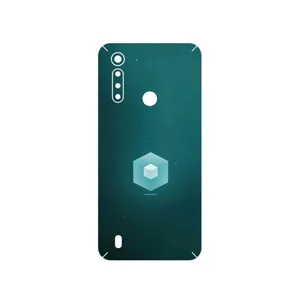 MAHOOT Minimal Cube icon Cover Sticker for Motorola Moto G8 Power Lite