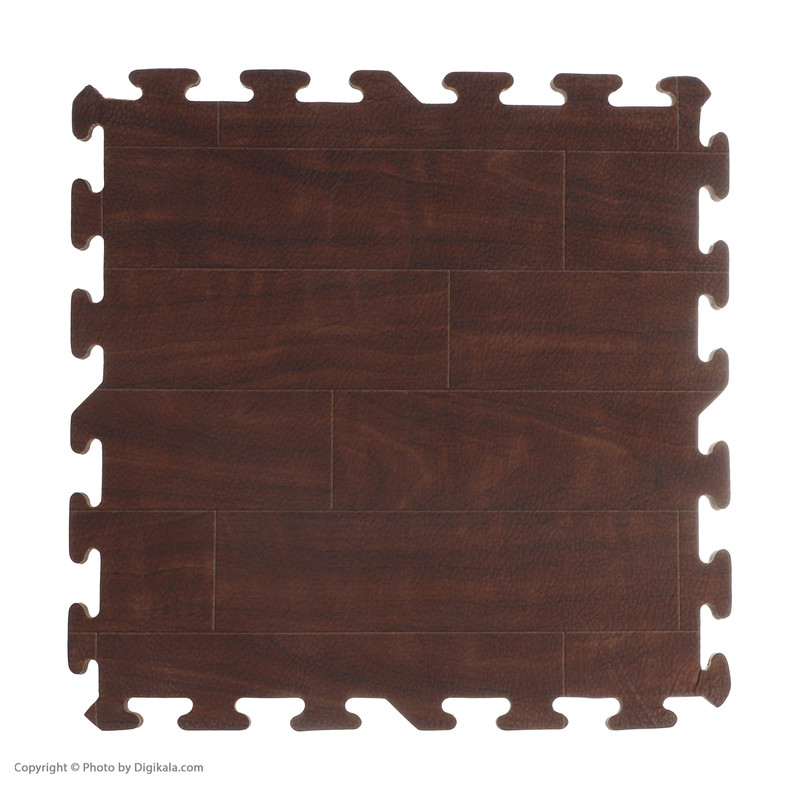 کفپوش بافوم طرح پارکت مدل فومی سایز 33×33 سانتی‌متر