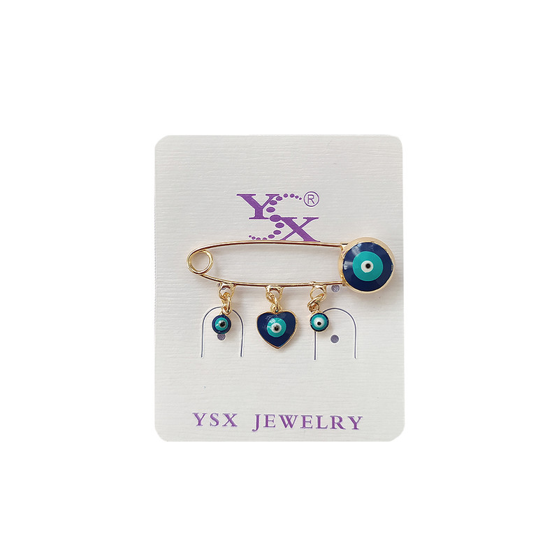 سنجاق سینه دخترانه وای اس ایکس مدل چشم نظر قلب سنجاق سینه دخترانه وای اس ایکس مدل چشم نظر قلب