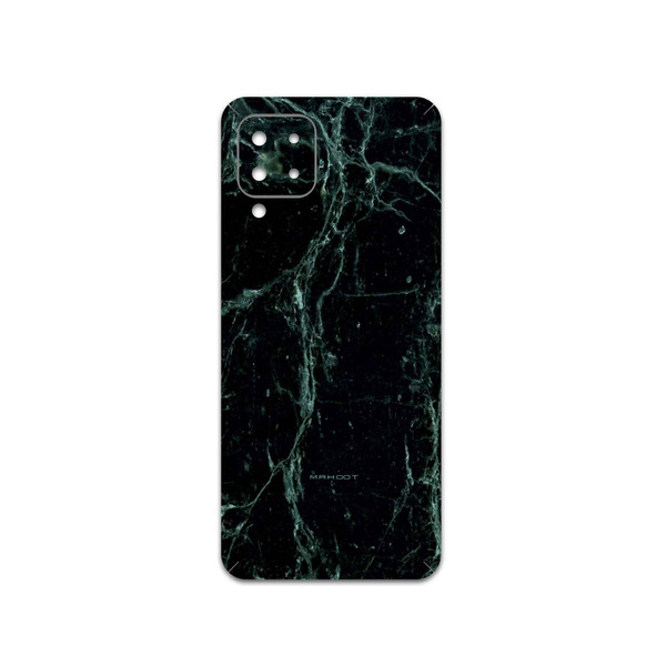 برچسب پوششی ماهوت مدل Graphite-Green-Marble مناسب برای گوشی موبایل سامسونگ Galaxy M22
