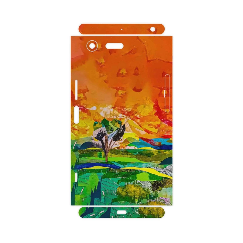 برچسب پوششی ماهوت مدل Collage of Painting-FullSkin مناسب برای گوشی موبایل سونی Xperia XZ Premium