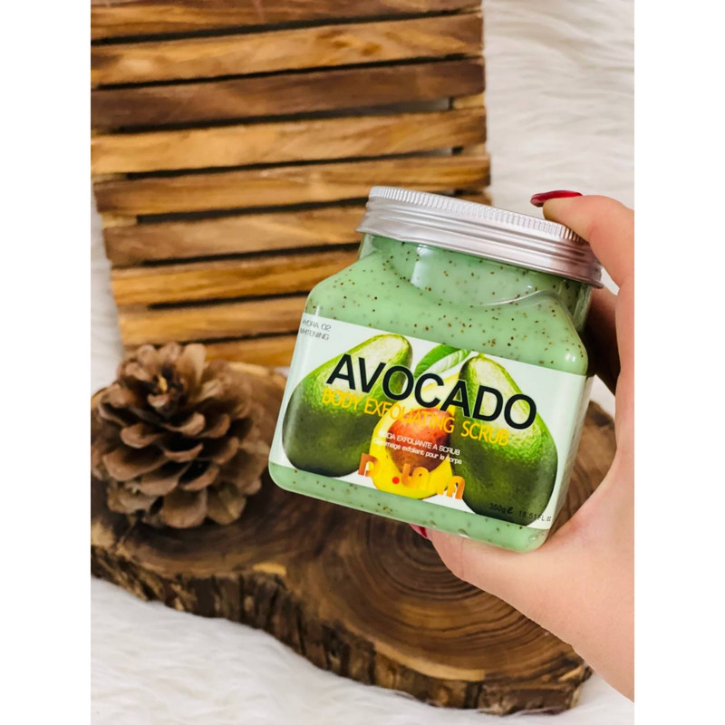 اسکراب لایه بردار بدن دکتر لانا مدل avocado حجم 350 میلی لیتر اسکراب لایه بردار بدن دکتر لانا مدل avocado حجم 350 میلی لیتر