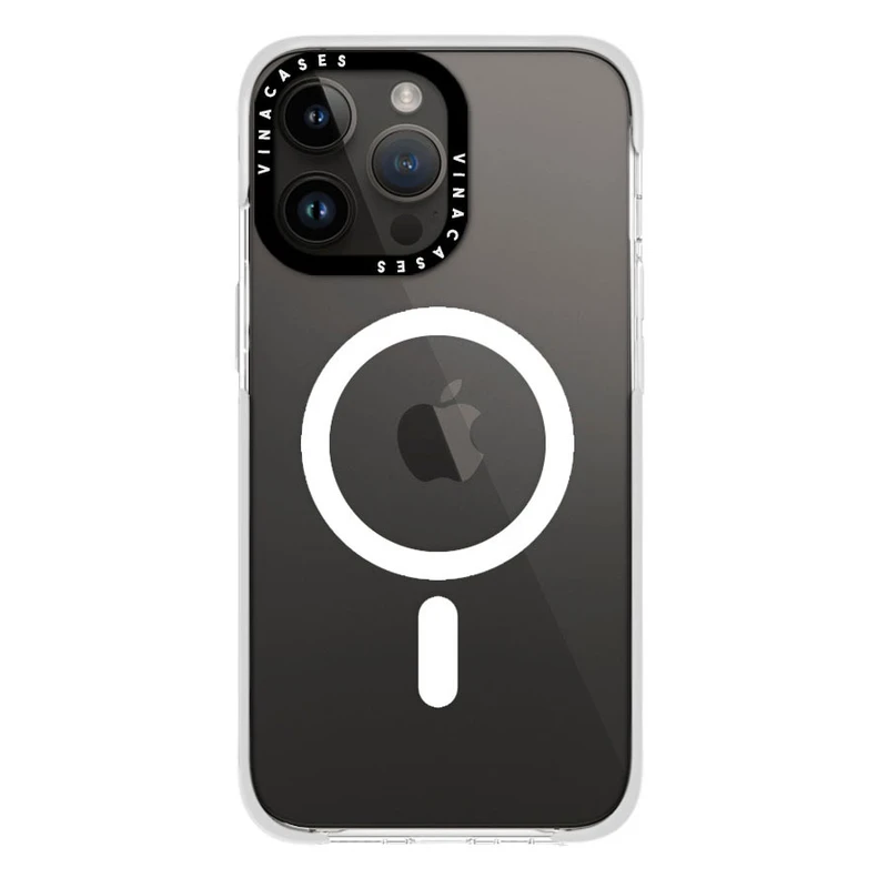 کاور ویناکیسز مدل مگسیف شفاف مناسب برای گوشی موبایل اپل iphone 14 pro max